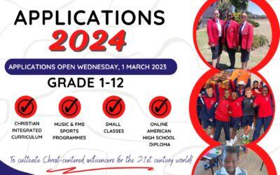 Applications for 2024